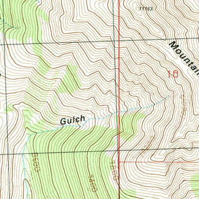 United States Geological Survey Copper Basin Knob, ID (1991, 24000-Scale) digital map