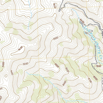 United States Geological Survey Copper Basin Knob, ID (2020, 24000-Scale) digital map