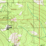 United States Geological Survey Copper Butte, WA (1985, 24000-Scale) digital map