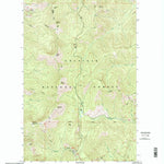 United States Geological Survey Copper Butte, WA (1992, 24000-Scale) digital map