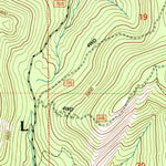 United States Geological Survey Copper Butte, WA (1992, 24000-Scale) digital map