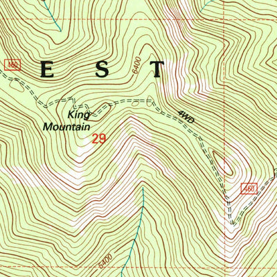 United States Geological Survey Copper Butte, WA (1992, 24000-Scale) digital map