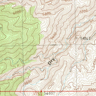 United States Geological Survey Copper Canyon, NV (1988, 24000-Scale) digital map