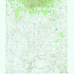 United States Geological Survey Copper Creek Benches, UT (1987, 24000-Scale) digital map