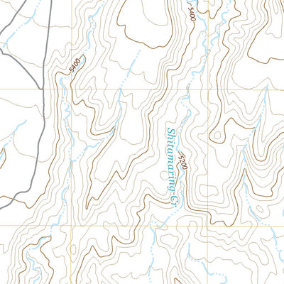 United States Geological Survey Copper Creek Benches, UT (2020, 24000-Scale) digital map