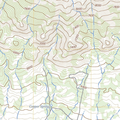 United States Geological Survey Copper Creek Benches, UT (2023, 24000-Scale) digital map