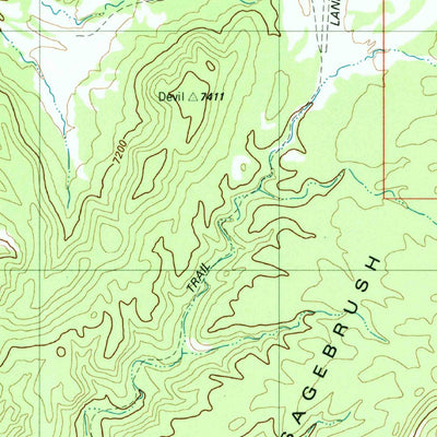 United States Geological Survey Copper Globe, UT (1983, 24000-Scale) digital map