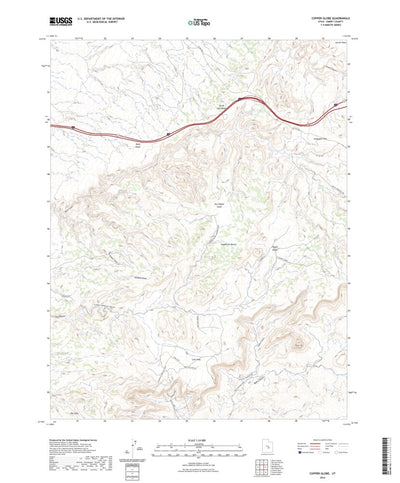 United States Geological Survey Copper Globe, UT (2023, 24000-Scale) digital map