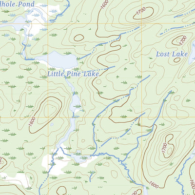 United States Geological Survey Copper Lake, NY (2023, 24000-Scale) digital map