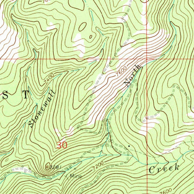 United States Geological Survey Copper Mountain, MT (1963, 24000-Scale) digital map
