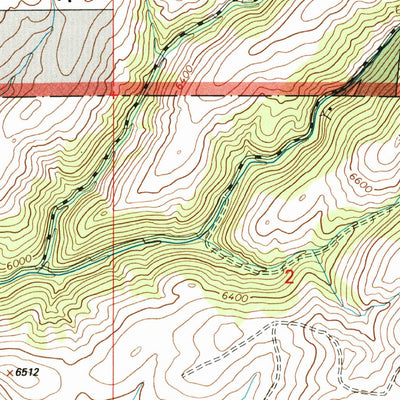United States Geological Survey Copper Mountain, MT (1997, 24000-Scale) digital map
