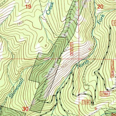 United States Geological Survey Copper Mountain, MT (1997, 24000-Scale) digital map
