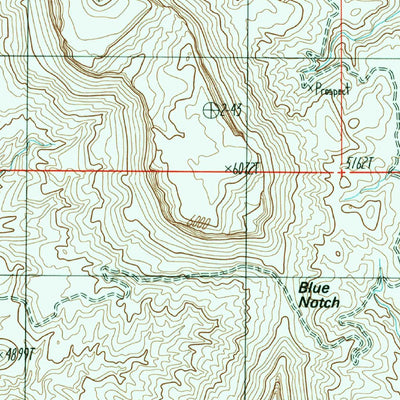 United States Geological Survey Copper Point, UT (1987, 24000-Scale) digital map
