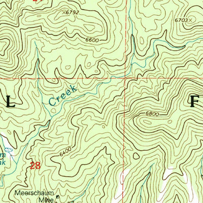 United States Geological Survey Copperas Peak, NM (1999, 24000-Scale) digital map