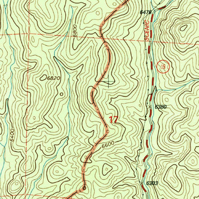 United States Geological Survey Copperas Peak, NM (1999, 24000-Scale) digital map
