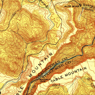 United States Geological Survey Copperopolis, CA (1916, 62500-Scale) digital map