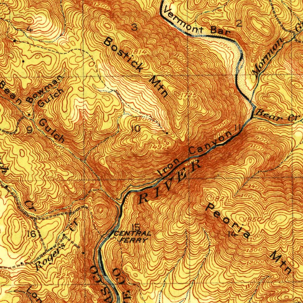 Copperopolis, CA (1916, 62500-Scale) Map by United States Geological ...