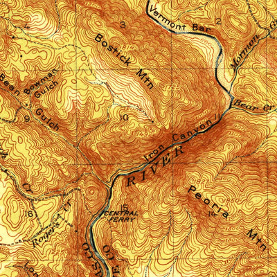 United States Geological Survey Copperopolis, CA (1916, 62500-Scale) digital map