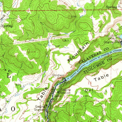 United States Geological Survey Copperopolis, CA (1962, 62500-Scale) digital map