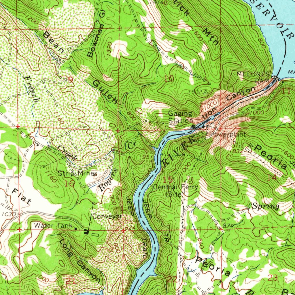 Copperopolis Map Copperopolis, CA (1962, 62500-Scale) Map by United States Geological ...