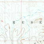United States Geological Survey Copperosity Hills, AZ (1981, 24000-Scale) digital map
