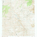 United States Geological Survey Copperplate Gulch, AZ (1989, 24000-Scale) digital map
