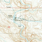 United States Geological Survey Copperplate Gulch, AZ (1989, 24000-Scale) digital map