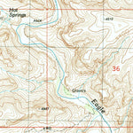United States Geological Survey Copperplate Gulch, AZ (1989, 24000-Scale) digital map