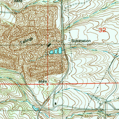 United States Geological Survey Copperton, UT (1999, 24000-Scale) digital map