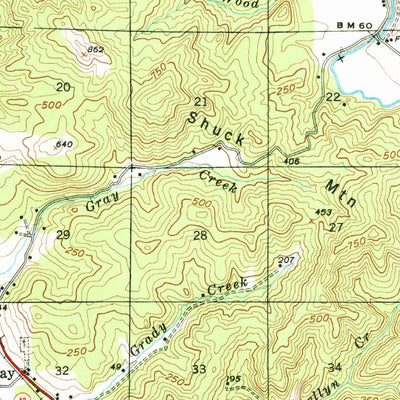 United States Geological Survey Coquille, OR (1942, 62500-Scale) digital map