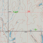 United States Geological Survey Cora, KS (1973, 24000-Scale) digital map