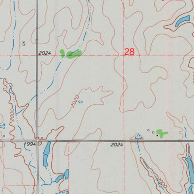 United States Geological Survey Cora, KS (1973, 24000-Scale) digital map