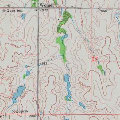 United States Geological Survey Cora, KS (1973, 24000-Scale) digital map