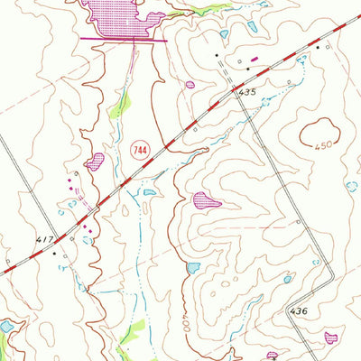 United States Geological Survey Corbet, TX (1965, 24000-Scale) digital map