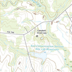 United States Geological Survey Corbet, TX (2022, 24000-Scale) digital map
