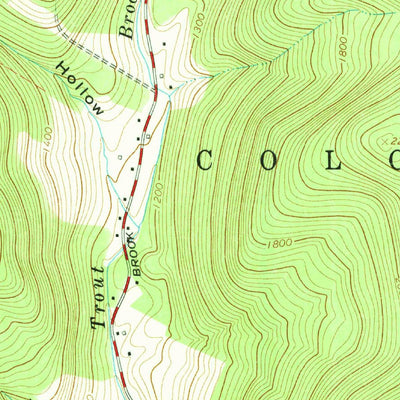 United States Geological Survey Corbett, NY (1965, 24000-Scale) digital map