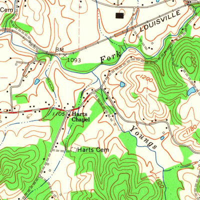 United States Geological Survey Corbin, KY (1961, 24000-Scale) digital map