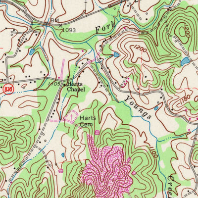 United States Geological Survey Corbin, KY (1970, 24000-Scale) digital map