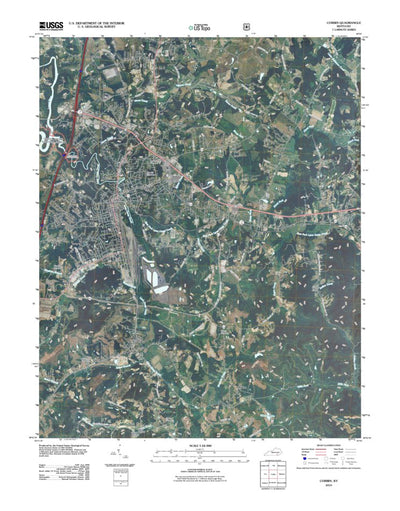 United States Geological Survey Corbin, KY (2010, 24000-Scale) digital map