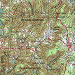 United States Geological Survey Corbin, KY-TN (1956, 250000-Scale) digital map