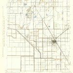 United States Geological Survey Corcoran, CA (1942, 62500-Scale) digital map