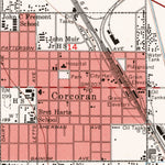 United States Geological Survey Corcoran, CA (1954, 24000-Scale) digital map