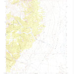 United States Geological Survey Corcoran Canyon, NV (1971, 24000-Scale) digital map