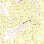 United States Geological Survey Corcoran Canyon, NV (1971, 24000-Scale) digital map