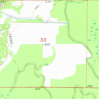 United States Geological Survey Cord, AR (1955, 24000-Scale) digital map