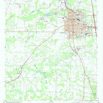 United States Geological Survey Cordele, GA (1974, 24000-Scale) digital map