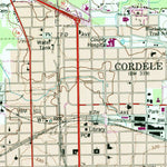 United States Geological Survey Cordele, GA (1974, 24000-Scale) digital map