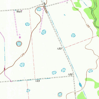 United States Geological Survey Cordele, TX (1964, 24000-Scale) digital map