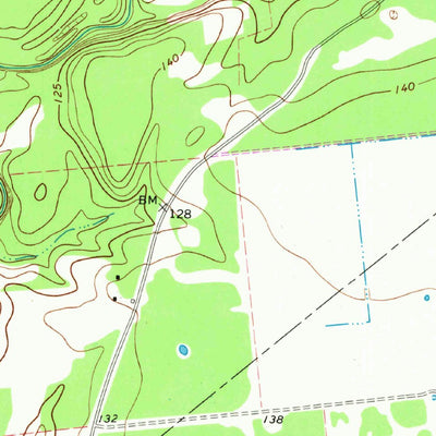United States Geological Survey Cordele, TX (1964, 24000-Scale) digital map