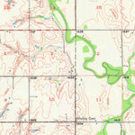 United States Geological Survey Cordell, OK (1956, 62500-Scale) digital map